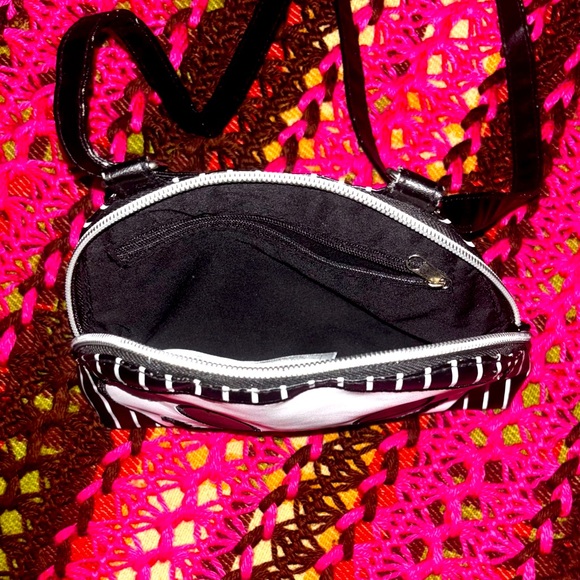 Jack Skelton Face Nightmare Before Christmas Crossbody Bag Disney - Picture 4 of 12